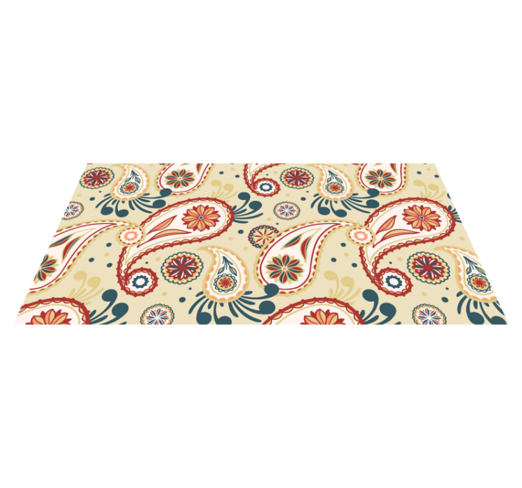 Vinyl Teppich Bad bunte wassertropfen - TenStickers