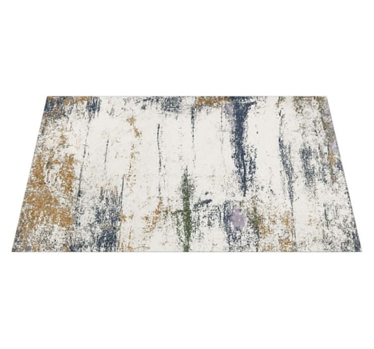 Vinyl Teppich Terrasse abstraktes distressed-design - TenStickers