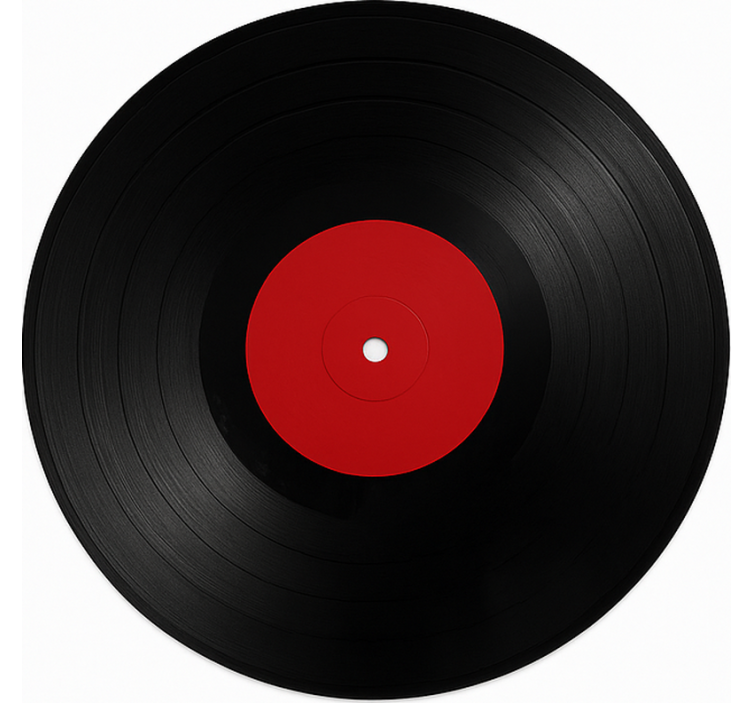 Vinyl Teppich Esszimmer große vinyl-schallplatte - TenStickers