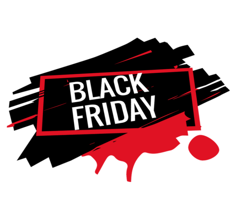 Vinyl teppich black friday moderne aufkleber - TenStickers