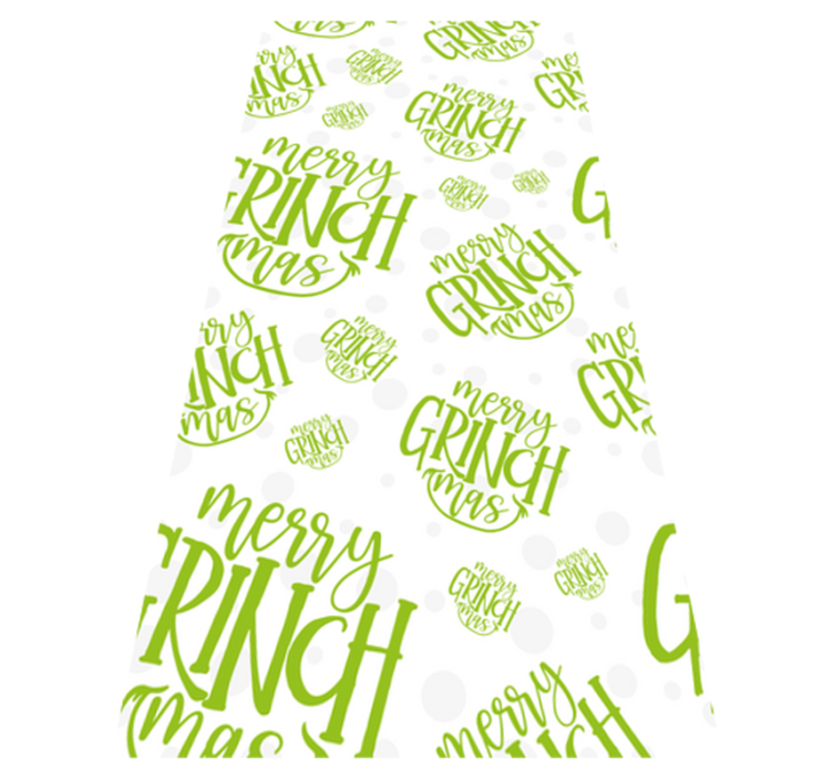 Vinyl teppich weihnachten fröhliches grinchmas design - TenStickers