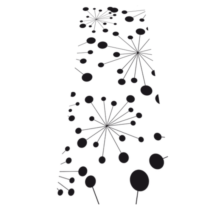 Vinyl teppich bad pop explosion - TenStickers