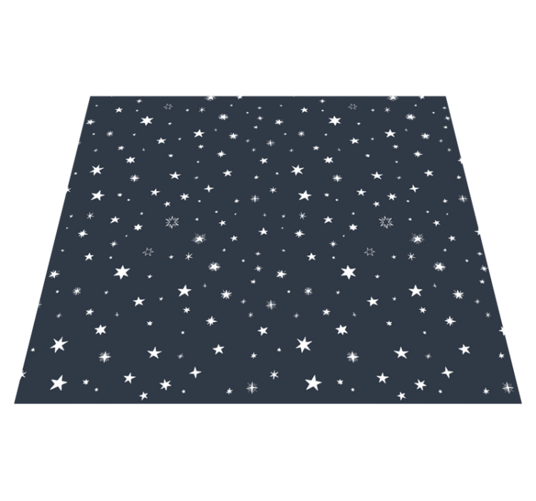 Vinyl teppich schlafzimmer nachthimmel - TenStickers