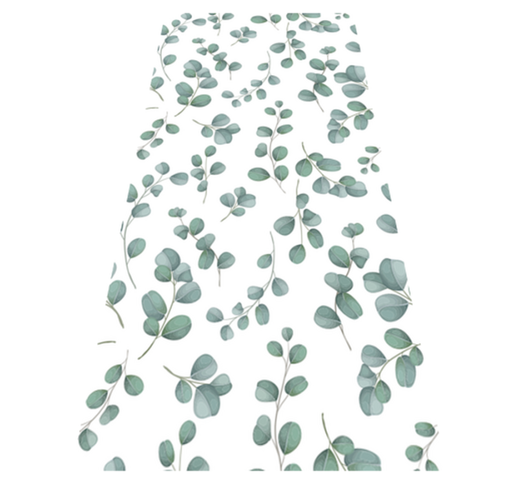 Vinyl teppich schlafzimmer elegantes nahtloses blumenmuster - TenStickers