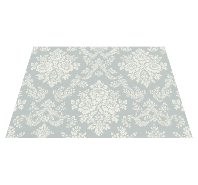 Vinyl teppich schlafzimmer im vintage stil - TenStickers