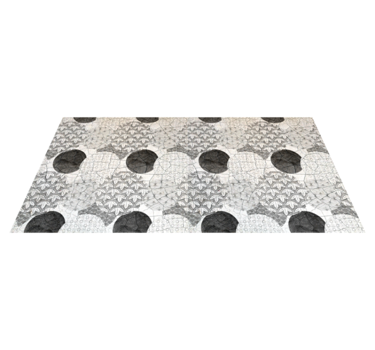 Vinyl teppich geometrisch orientalisches muster - TenStickers