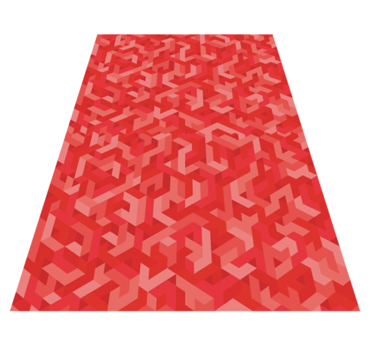 Vinyl teppich geometrisch komplexe muster - TenStickers