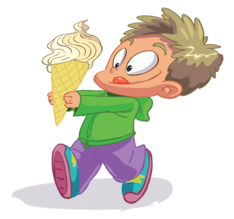 Vinyl teppich kinderzimmer junge mit trompete - TenStickers