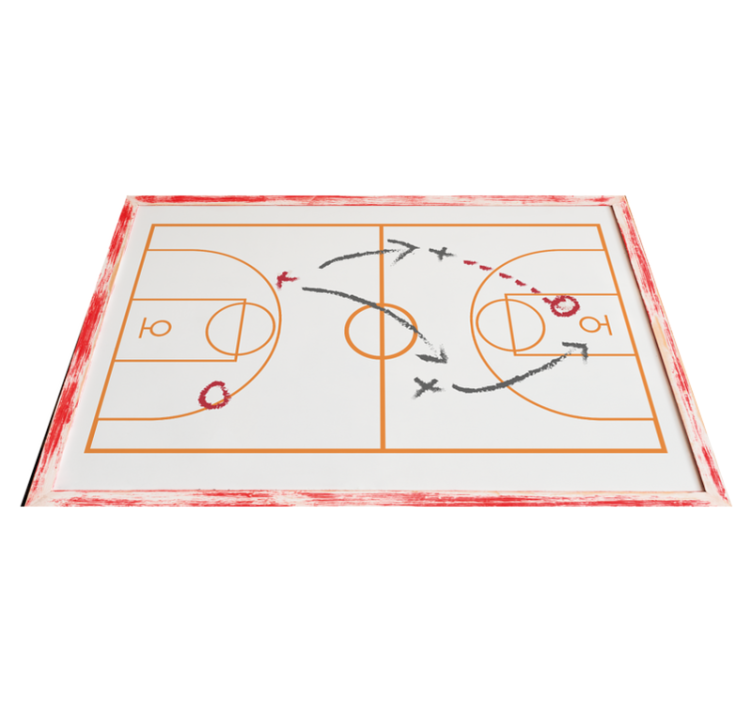 Vinyl teppich spiele sportspiel trainer - TenStickers