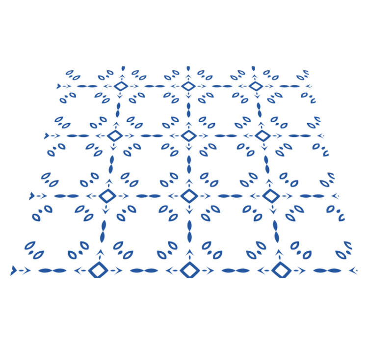 Vinyl teppich bad klassische badezimmer tapete - TenStickers