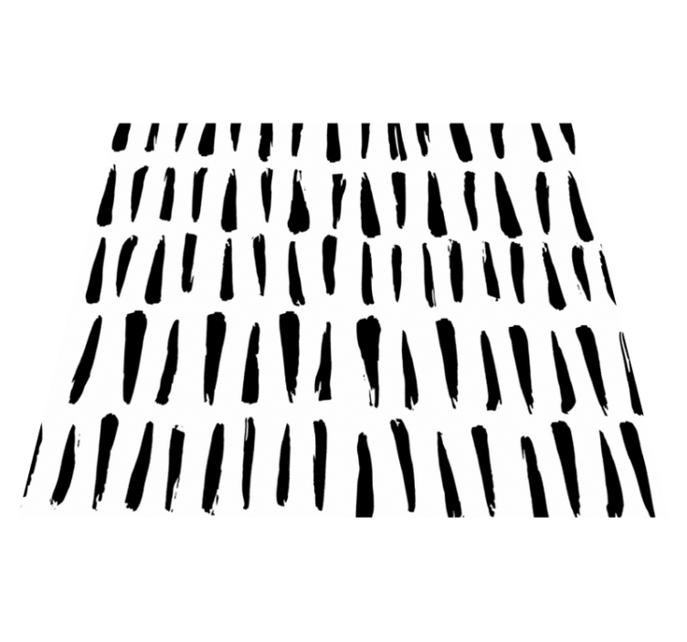 Vinyl teppich bad mit unregelmäßigem streifenmuster - TenStickers