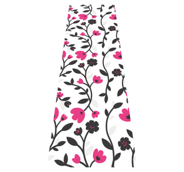 Vinyl teppich bad rosentextur - TenStickers