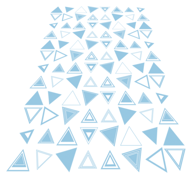 Vinyl teppich bad dreieckige fliesenaufkleber - TenStickers