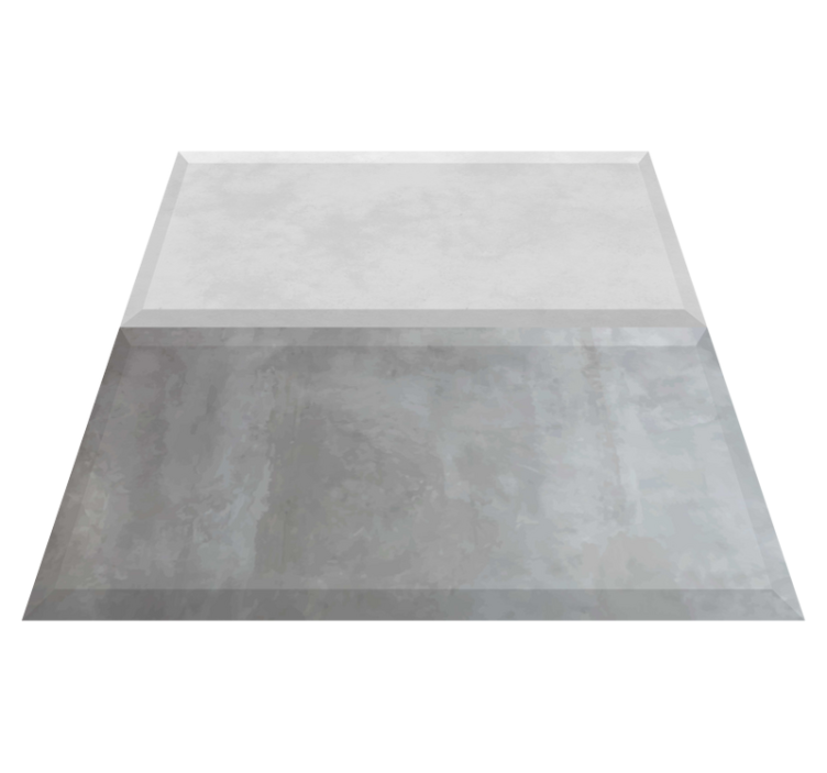 Vinyl teppich bad zementfliesen-optik - TenStickers