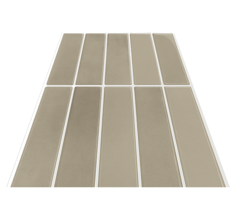 Vinyl teppich bad linear stone natur - TenStickers