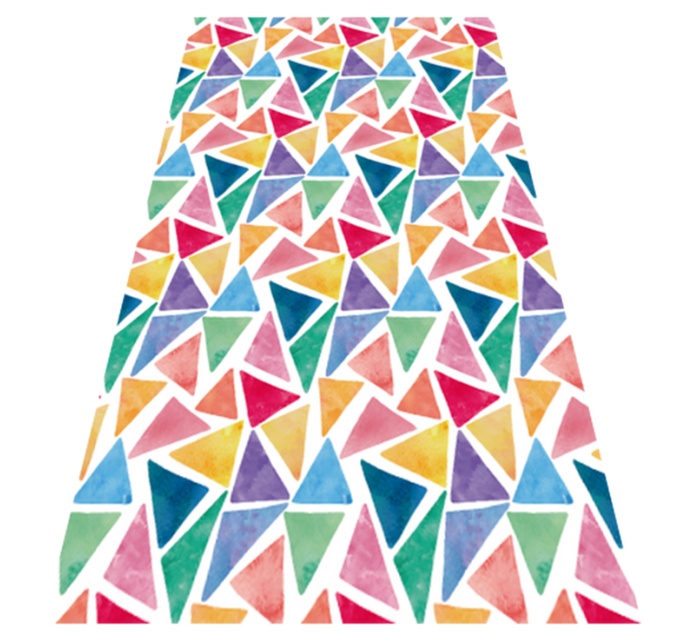 Vinyl teppich küche geometrisches design für schrank - TenStickers