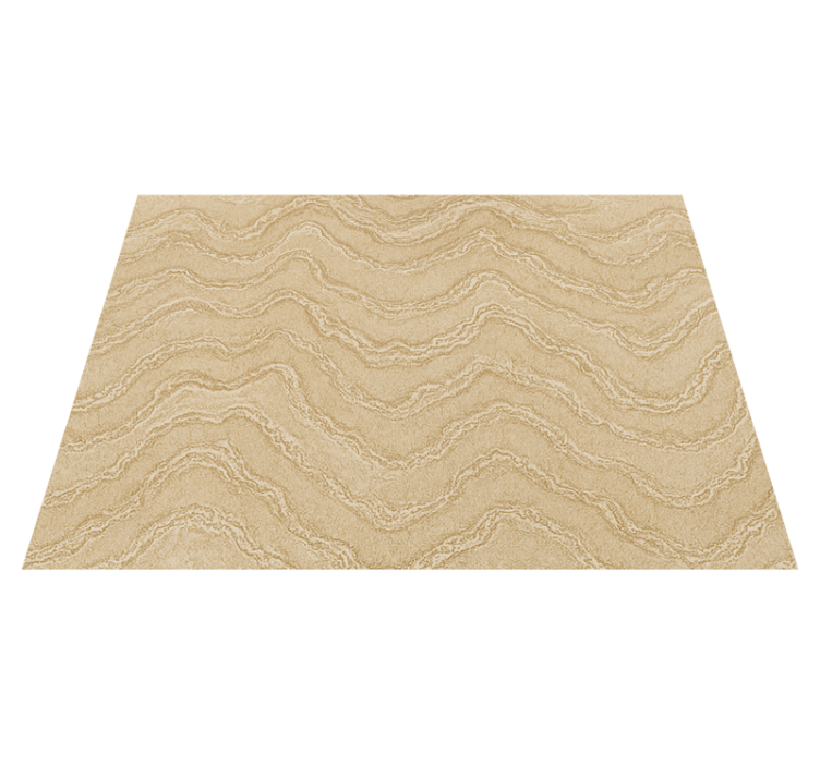 Vinyl teppich schlafzimmer beige und gold marmor effekt - TenStickers