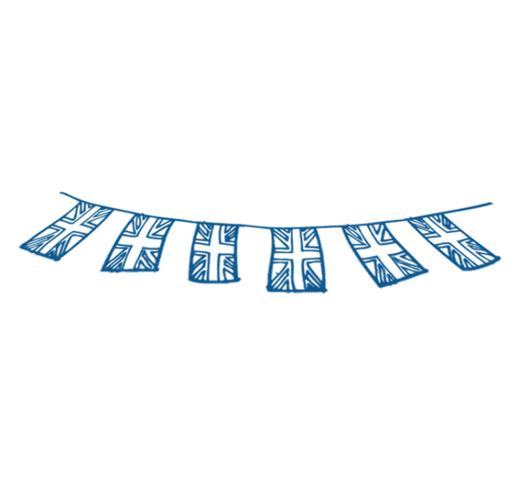 Vinyl teppich schlafzimmer mit banderolen uk - TenStickers