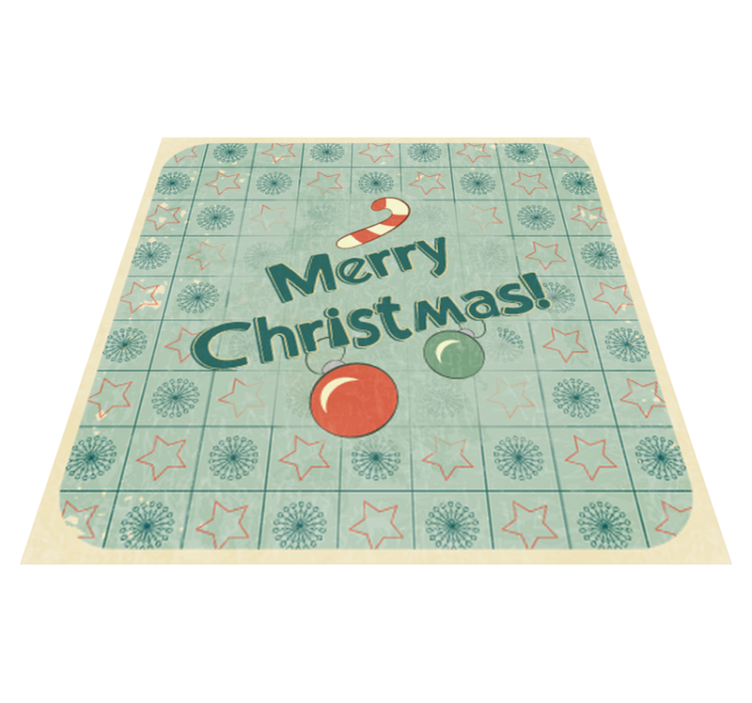 Vinyl teppich schlafzimmer weihnachtsdeko schild - TenStickers