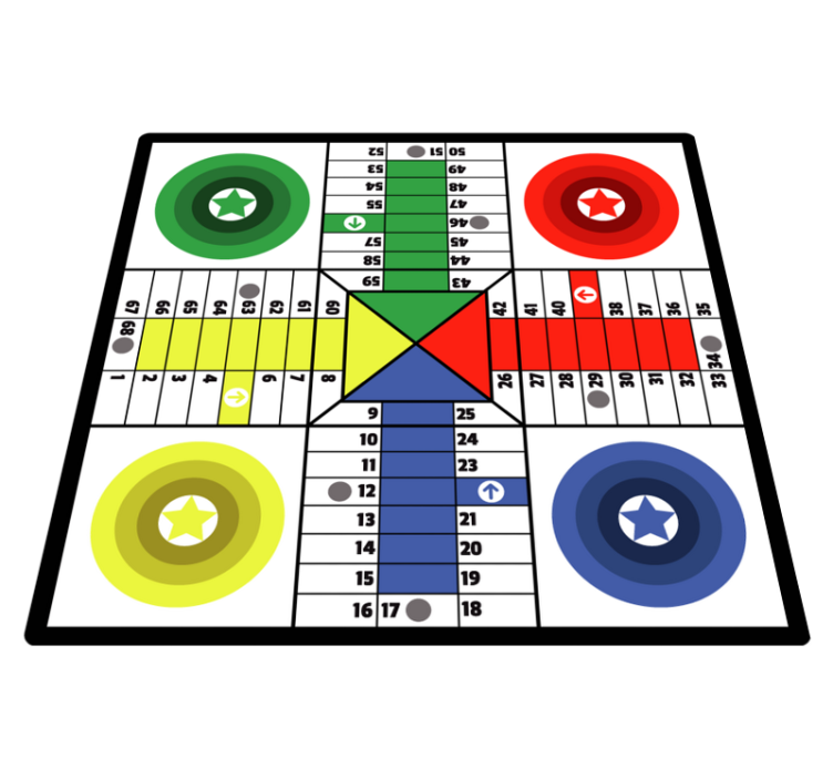 Vinyl teppich spiele interaktive spieltafel - TenStickers