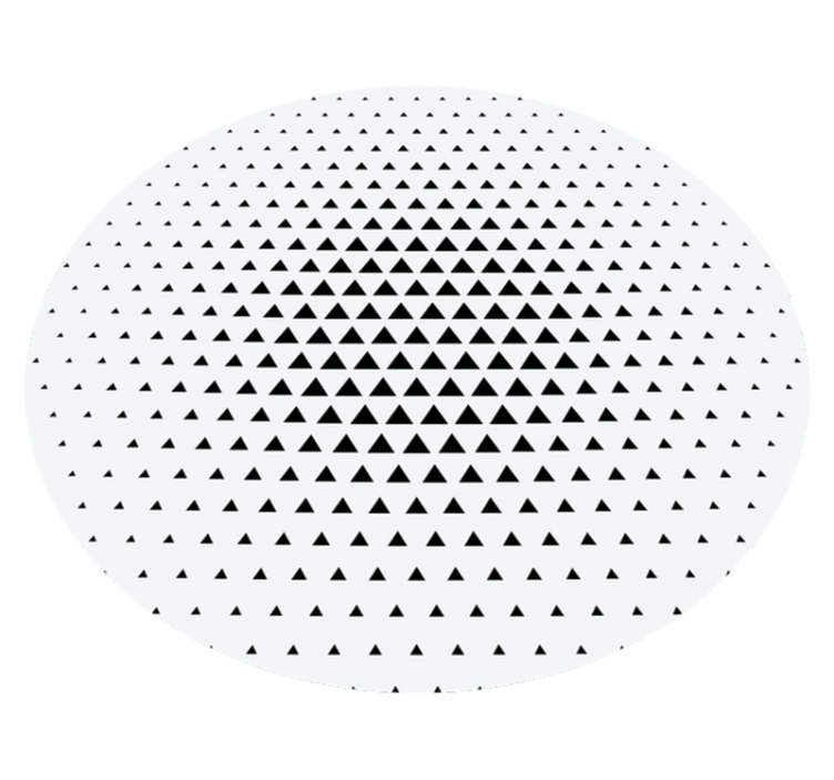 Vinyl Teppich geometrisch geometrisch dreiecksförmig - TenStickers