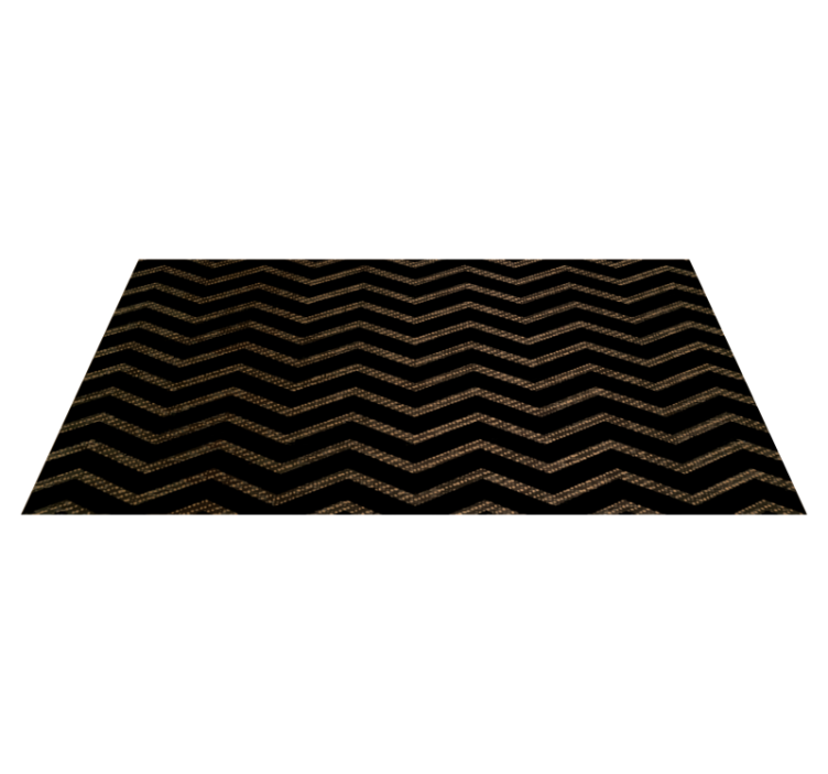 Vinyl teppich gestreift chevron streifenmuster - TenStickers