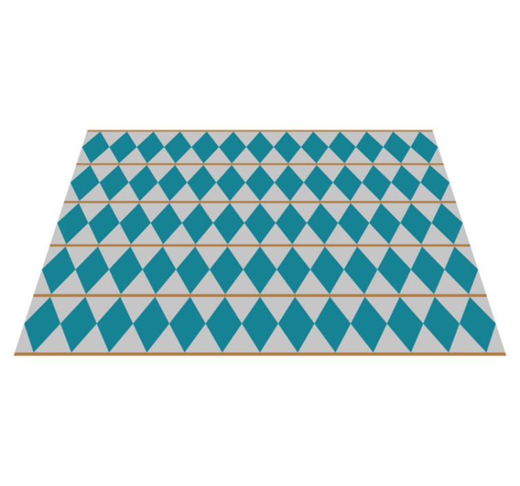 Vinyl teppich fliesenoptik geometrische flieseninspiration - TenStickers