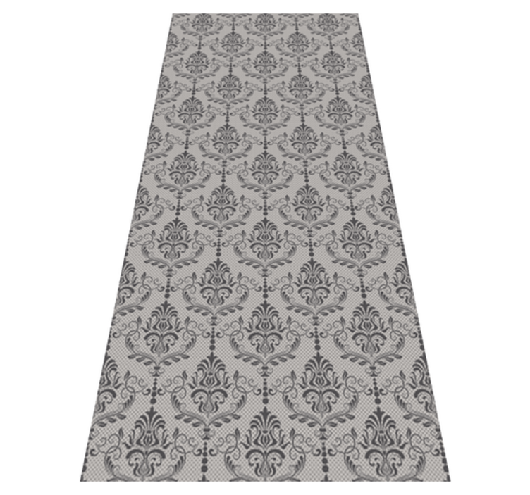 Vinyl teppich textur anmutige botanische muse - TenStickers