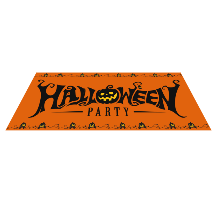 Vinyl teppich halloween festtagsdekoration - TenStickers