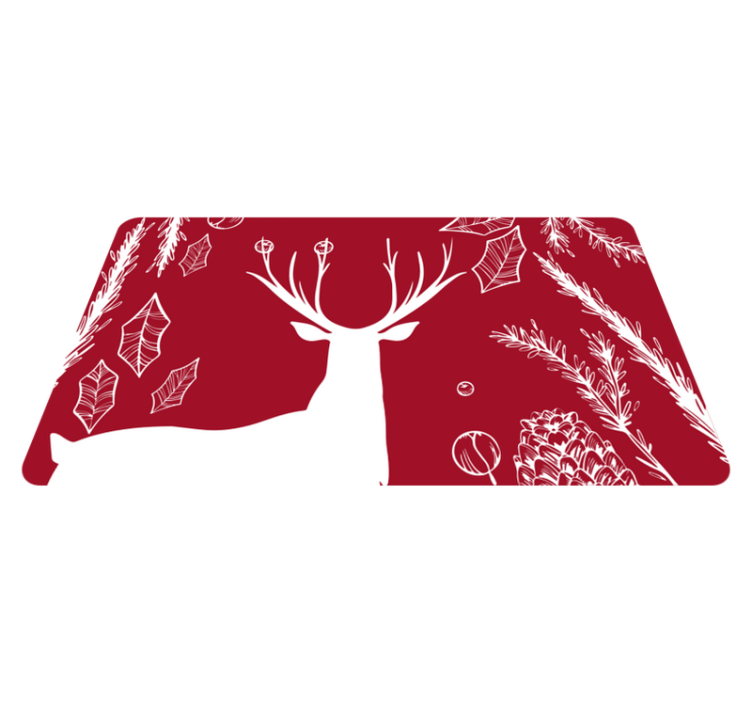 Vinyl Teppich Tiere von der natur inspirierte illustration - TenStickers