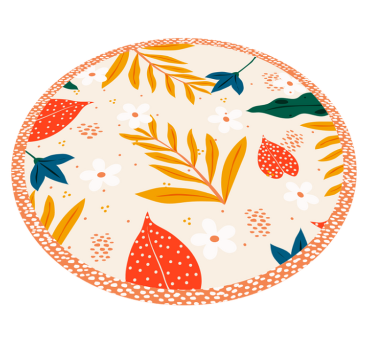 Vinylteppich Blumen Frühlingsblumen - TenStickers