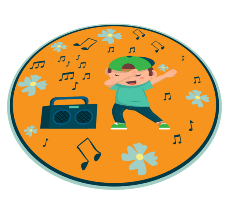 Vinyl Teppich Kinder kindertanzbilder - TenStickers