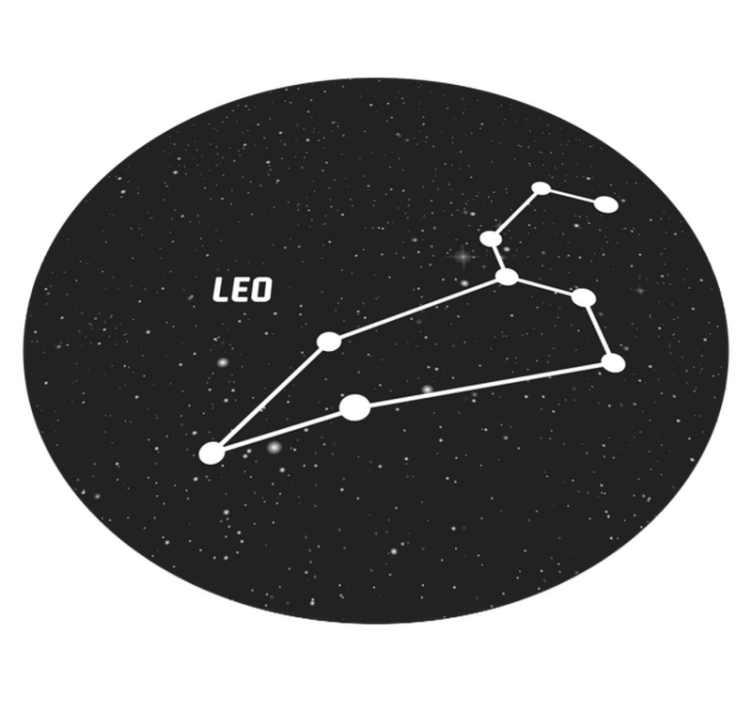 Vinyl Teppich Sterne sternbild astronomie - TenStickers