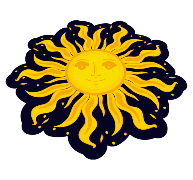 Vinyl Teppich Natur sonniges gemüt - TenStickers