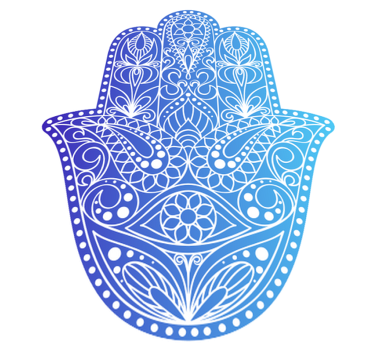 Vinyl teppich mandala inspiriert von dekor - TenStickers
