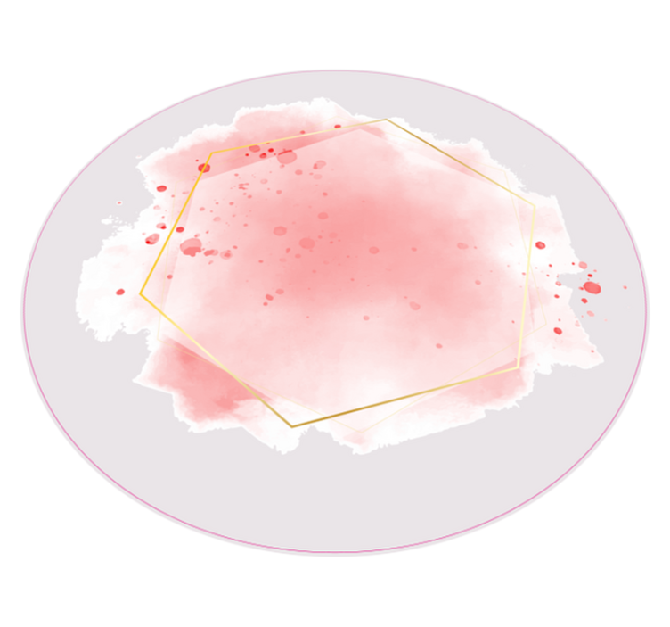 Vinyl Teppich minimalistisch abstraktes aquarell - TenStickers