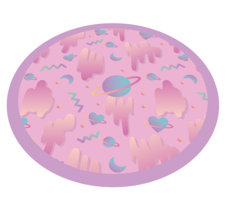 Vinyl Teppich Baby planetarische spielzeit - TenStickers