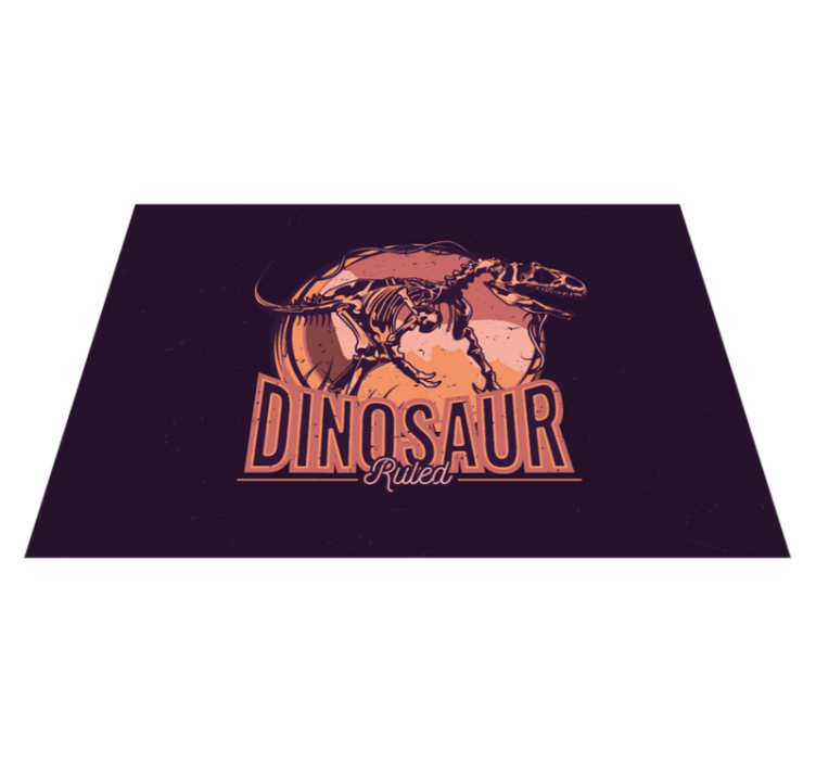 Vinyl Teppich Tiere dinosaurier-grafikbild - TenStickers