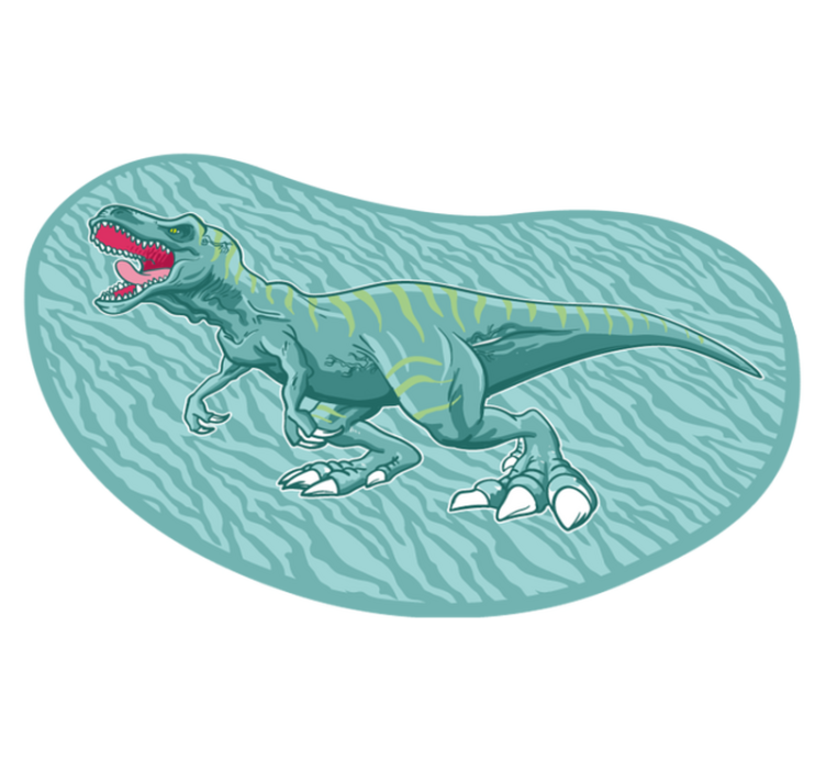 Vinylteppich kindlich dinosaurier-expedition - TenStickers