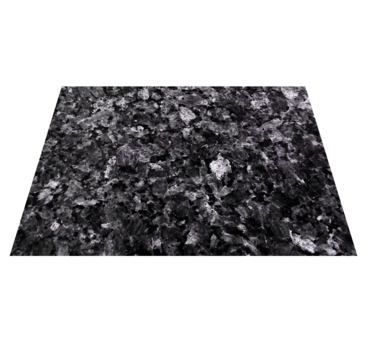Vinyl Teppich Marmor dunkler holzkohle-stil - TenStickers