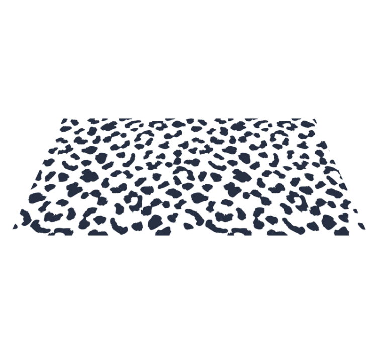 Vinyl teppich tiermuster leopardenflecken druck - TenStickers