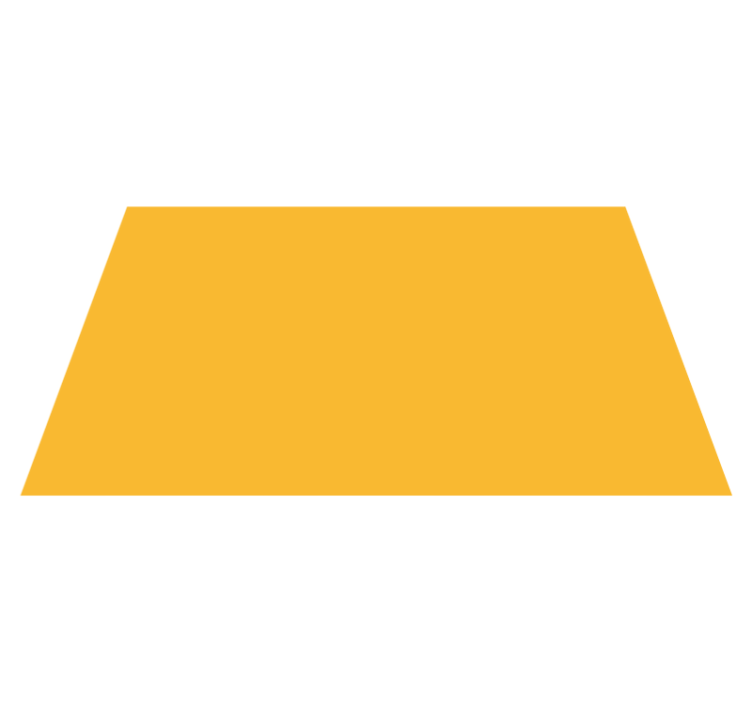 Vinyl Teppich Schlafzimmer sonniger gelber farbton - TenStickers