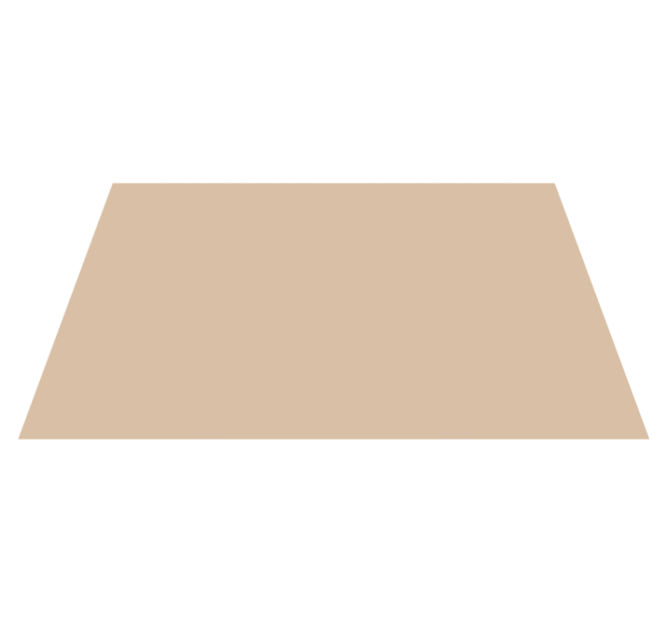 Vinyl teppich beige mit neutraler beiger oberfläche - TenStickers