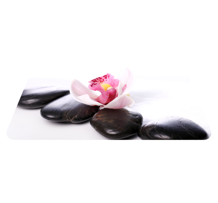 Vinyl Teppich Natur elegante florale gelassenheit - TenStickers