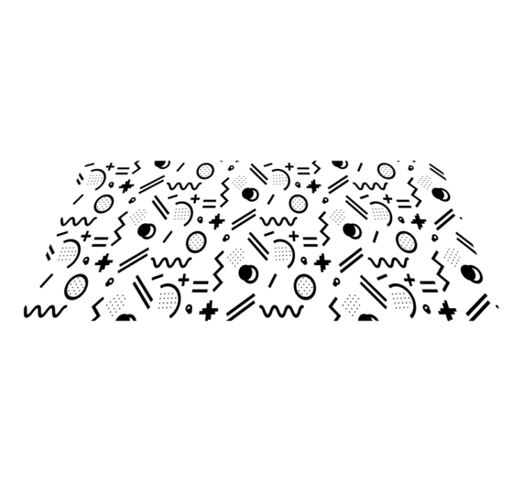 Vinylteppich kindlich dynamisches musterspiel - TenStickers