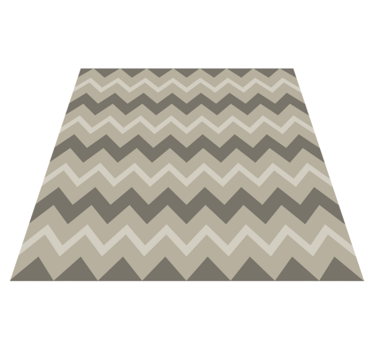 Vinyl Teppich gestreift chevron-streifenmotive - TenStickers