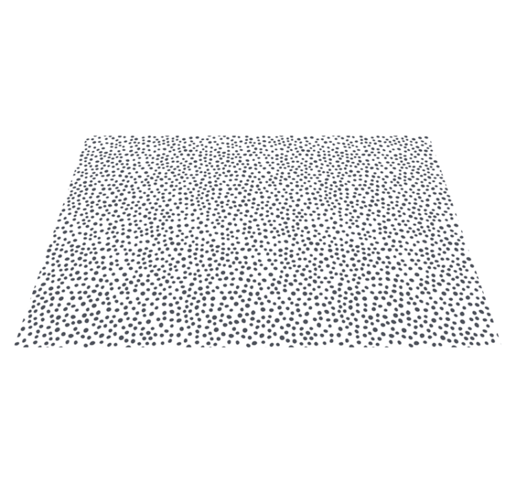 Vinylteppich kindlich gepunkteter musterkontrast - TenStickers