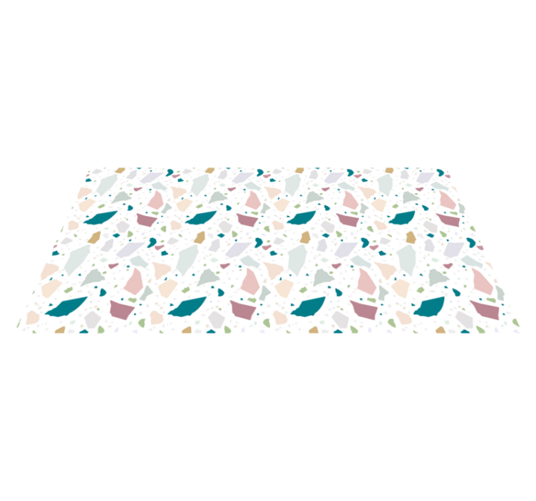 Vinyl Teppich geometrisch konzeptionelle figuren - TenStickers