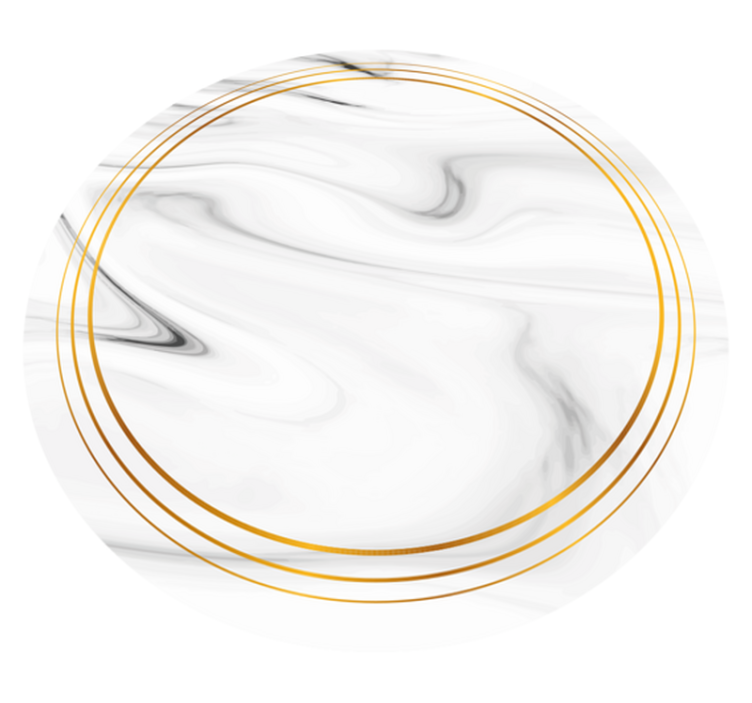 Vinylteppich modern weißer Marmor - TenStickers