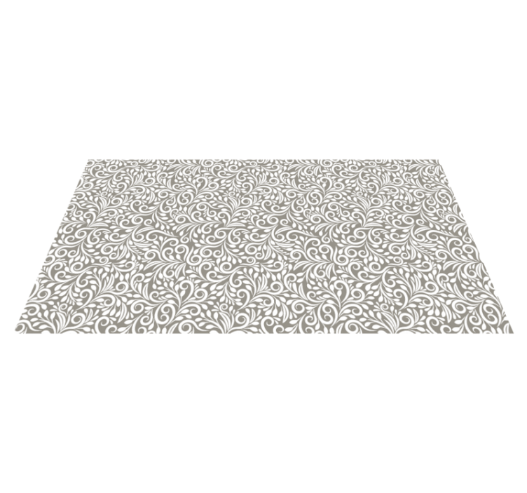 Vinyl Teppich Küche rustikales Graumuster - TenStickers